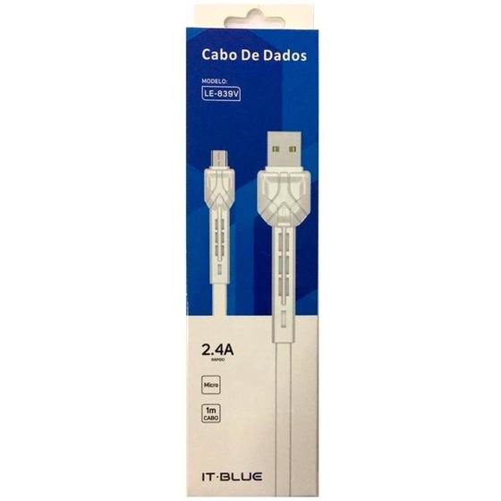 Imagem de Cabo De Dados Para Transferência E Carregamento Usb V8 1M