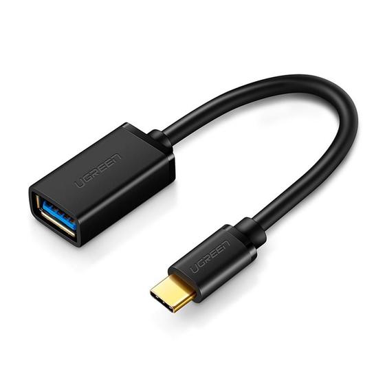 Imagem de Cabo De Dados Ugreen Us154 Usb Tipo C P Usb 3.0 Fêmea 15Cm