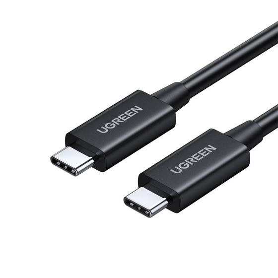 Imagem de Cabo de Dados Ugreen USB C Macho 8K-40Gbps 2 Metros Preto