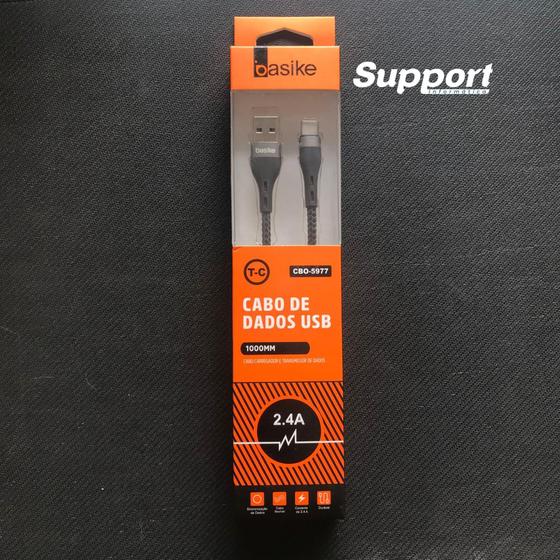 Imagem de Cabo de dados USB Tipo C CBO-5977 - Basike