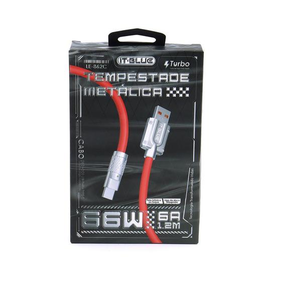 Imagem de Cabo de Dados USB Turbo LE-862C Type-C