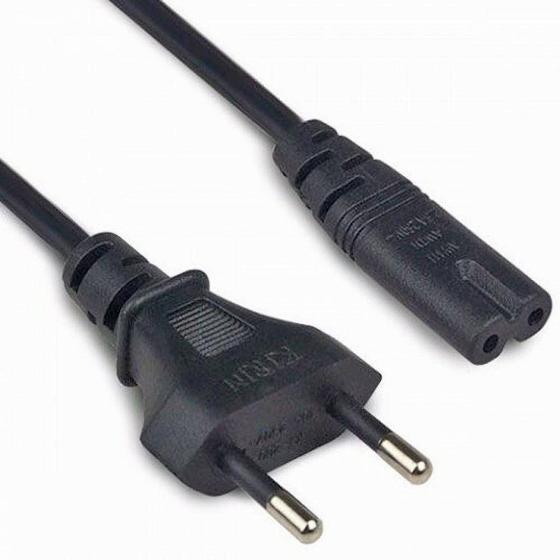 Cabo De Energia Bipolar 80cm Padrão Universal Tomada 2 Pinos Menor preço em Cabo De Energia Bipolar 80cm Padrão Universal Tomada 2 Pinos