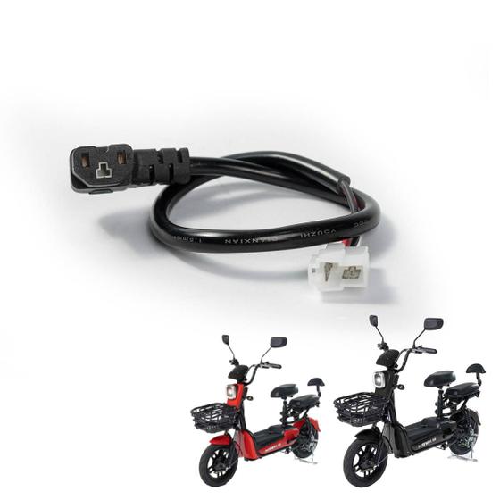 Imagem de Cabo de Energia para Bateria Mini Bike Elétrica Original WeHawk