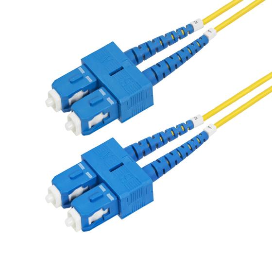 Imagem de Cabo de Fibra Ótica StarTech.com SC para SC OS2 - Modo Único - 2m