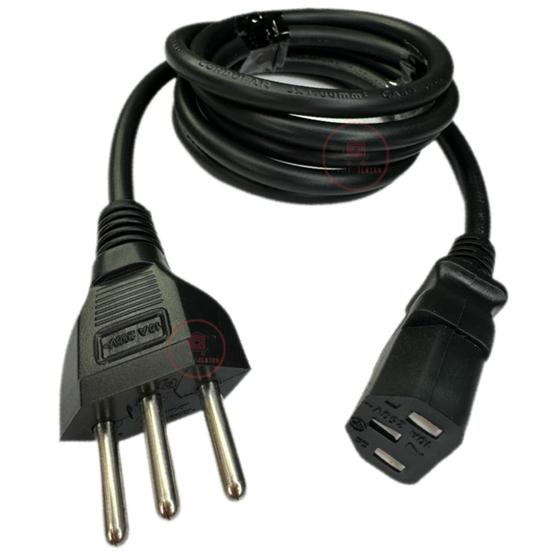 Cabo de Força Tripolar das Panelas Elétricas Mondial, Britânia, Cadence e Philco ( Reforçado 3x1mm ) Menor preço em Cabo de Força Tripolar das Panelas Elétricas Mondial, Britânia, Cadence e Philco ( Reforçado 3x1mm )