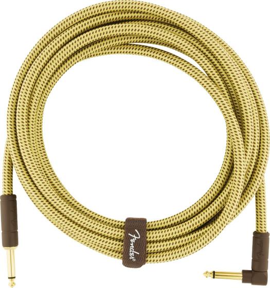 Imagem de Cabo de Instrumento Fender Deluxe Series - Reto/Angular para Guitarra