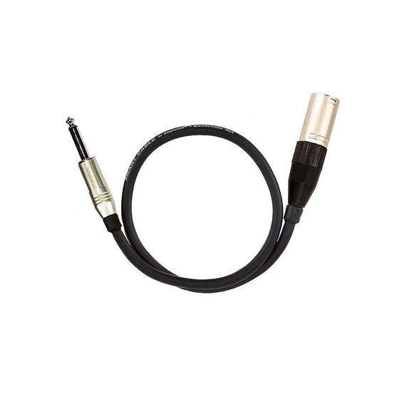 Imagem de Cabo De Microfone P10 Mono Para Xlr Macho Amphenol 5M