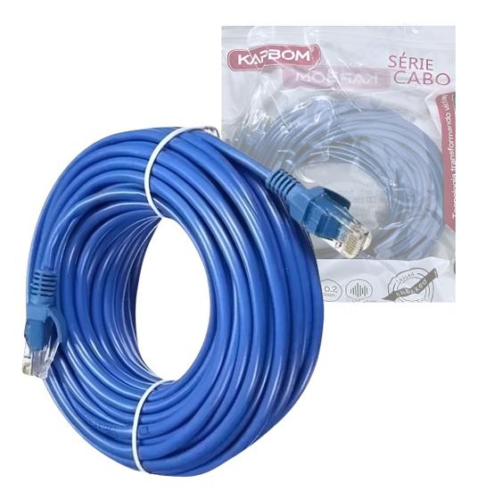 Imagem de Cabo De Rede 15 Metros Cat5e Ethernet Rj45 Kap-w-15m