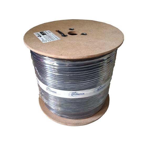Imagem de Cabo De Rede Bindado Dupla Capa Cat6 100%cobre 305mts Anatel
