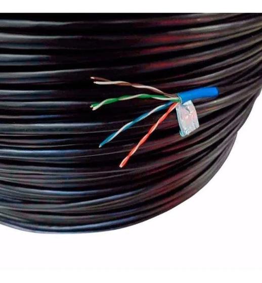 Cabo de rede BLINDADO / CFTV -- Rolo c/ 55 metros -- Uso Externo -- Capa Dupla -- Internet -- DESM Menor preço em Cabo de rede BLINDADO / CFTV -- Rolo c/ 55 metros -- Uso Externo -- Capa Dupla -- Internet -- DESM