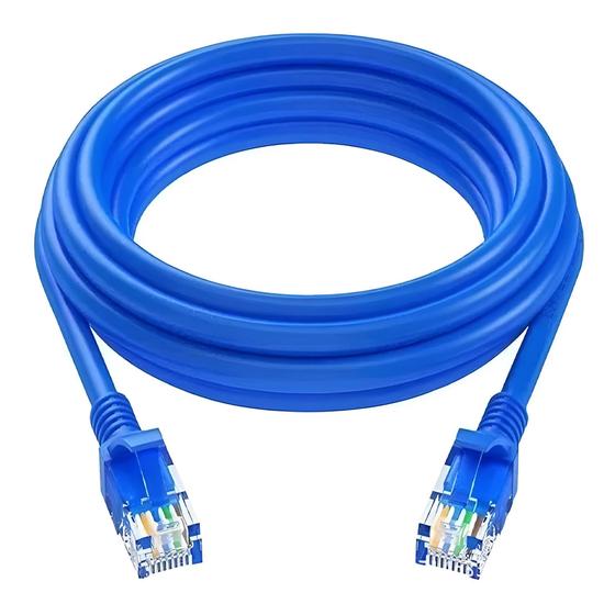 Imagem de Cabo De Rede Cat5 5 Metros 5M Patch Cord Rj45 Lan Internet