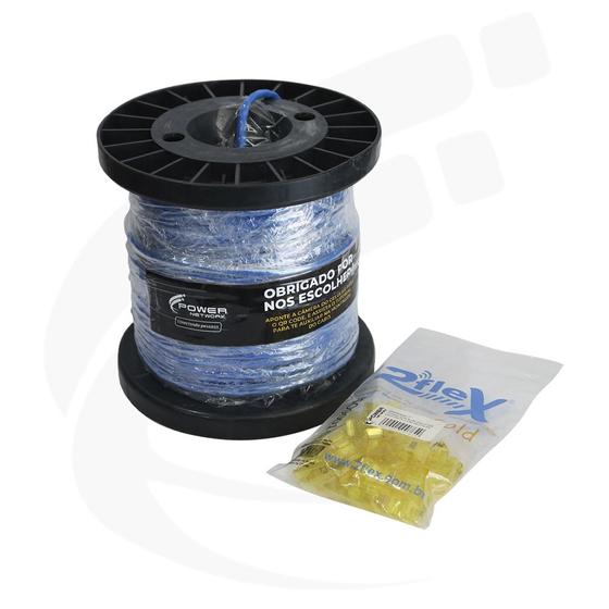 Imagem de Cabo de Rede CAT5e 30m com Conectores RJ45 (já crimpado)