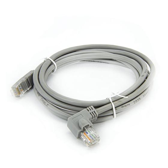 Imagem de Cabo de Rede Cat5e Plug 90 Graus para Lateral - 7 Metros