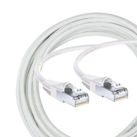 Cabo De Rede Com 5 Metros Ethernet Lan Rj45 Internet Branco Menor preço em Cabo De Rede Com 5 Metros Ethernet Lan Rj45 Internet Branco