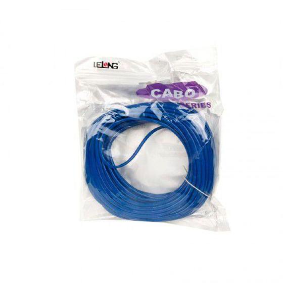 Imagem de Cabo de Rede de 15 Metros Azul RJ45 LE-305 - Lelong