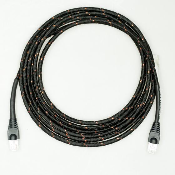 Imagem de Cabo de Rede Ethernet CAT6 Revestido em Tecido Colorido - 1,5 Metro