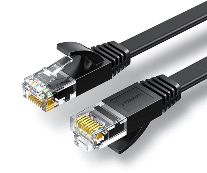 Imagem de Cabo De Rede Ethernet Flat Cat6 U/utp Ugreen 50174 2 Metros