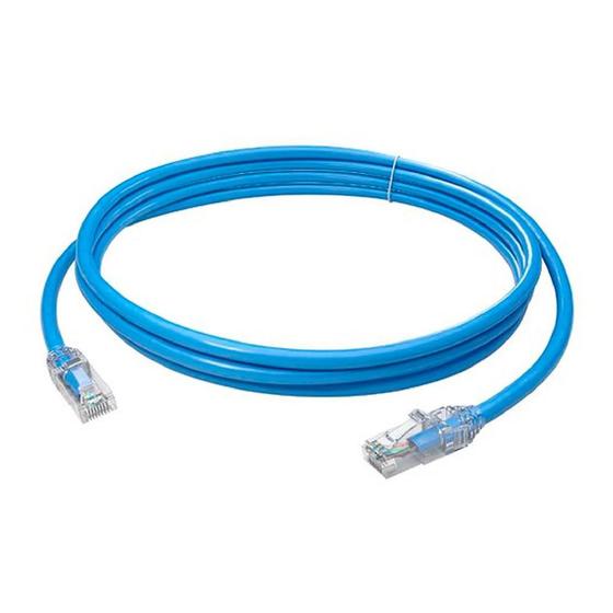 Imagem de Cabo de Rede Furukawa Soho Plus, CMX, CAT.5E, 2.5m, Azul - T568A/B