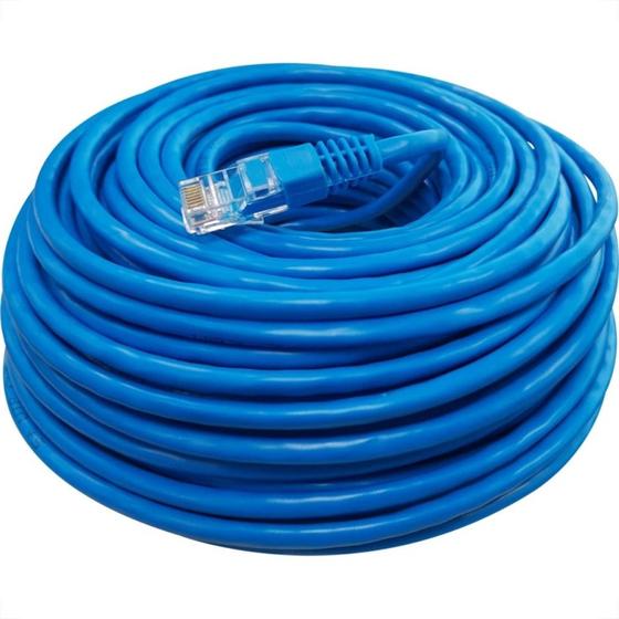 Imagem de Cabo De Rede/Informatica Utp Azul 15M Com Conector Rj45