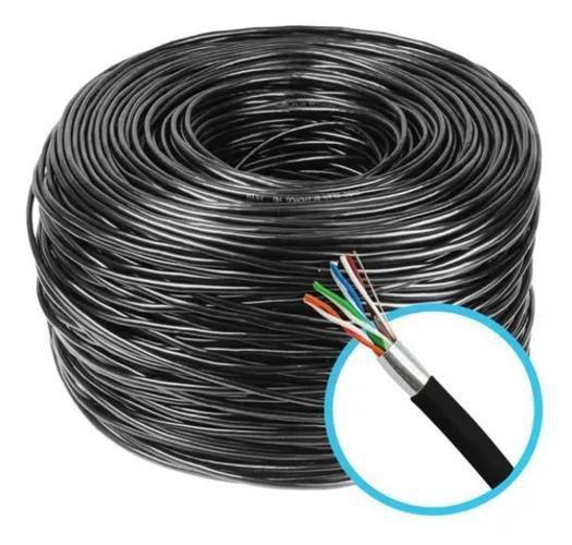 Imagem de Cabo De Rede/Internet Externo. Rolo Com 100Mts Blindado