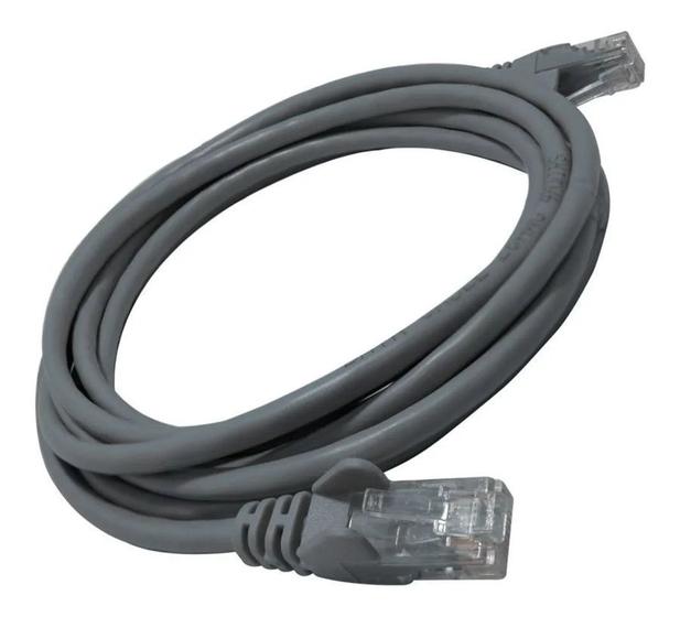 Imagem de Cabo De Rede Internet Rj45 Cat5e 3 Metros Cbx-n5c30 Exbom