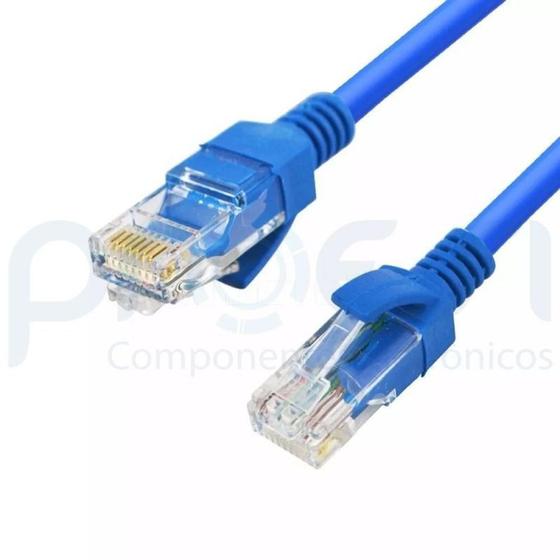 Imagem de Cabo de rede montado hi speed internet computador 30 metros