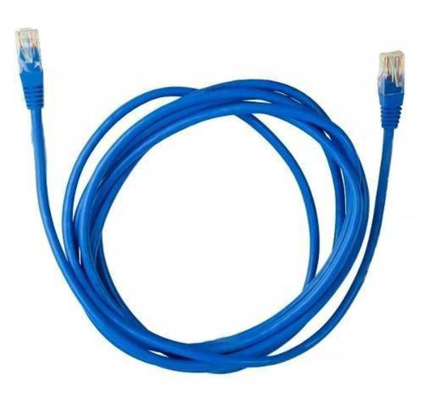 Cabo De Rede Rj45 Azul Clipado 10 Metros - x-cell - Patch Cord Imagem de Cabo De Rede Rj45 Azul Clipado 10 Metros - x-cell