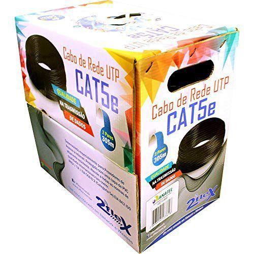 Imagem de Cabo de Rede UTP CAT5-2P-100% COBRE