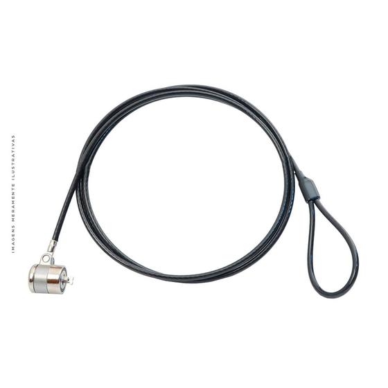 Imagem de Cabo de Segurança C3Tech com Chave para Notebook - CS-30