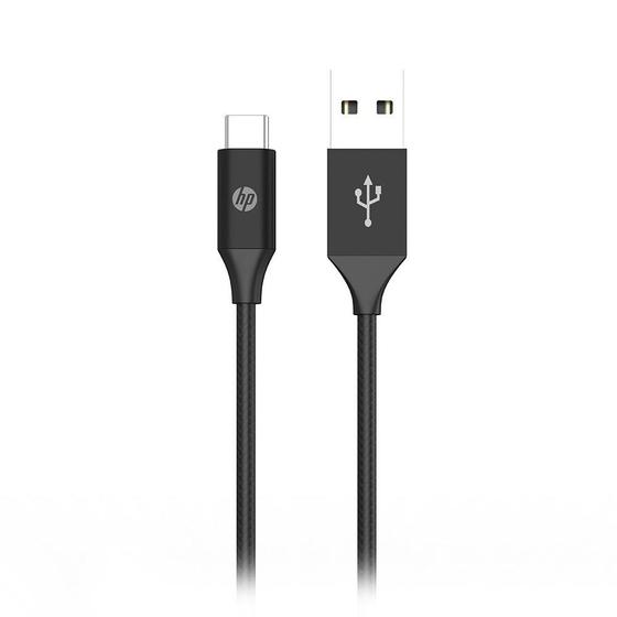 Imagem de Cabo de sincronia e recarga HP, Tipo-C, Preto, 1 metro, TC102, 9YF23AA -
