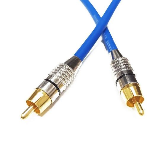 Imagem de Cabo de Subwoofer Rca Blindagem Dupla Ofhc 50 Ohms -15 Metros