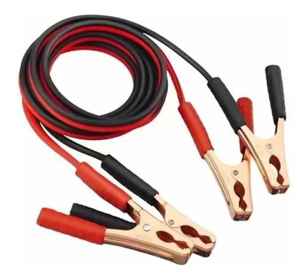 Cabo de Transferência de Carga / Chupeta - Exclusivo para 12V - 2,5 Mtrs - 300 AMT Menor preço em Cabo de Transferência de Carga / Chupeta - Exclusivo para 12V - 2,5 Mtrs - 300 AMT