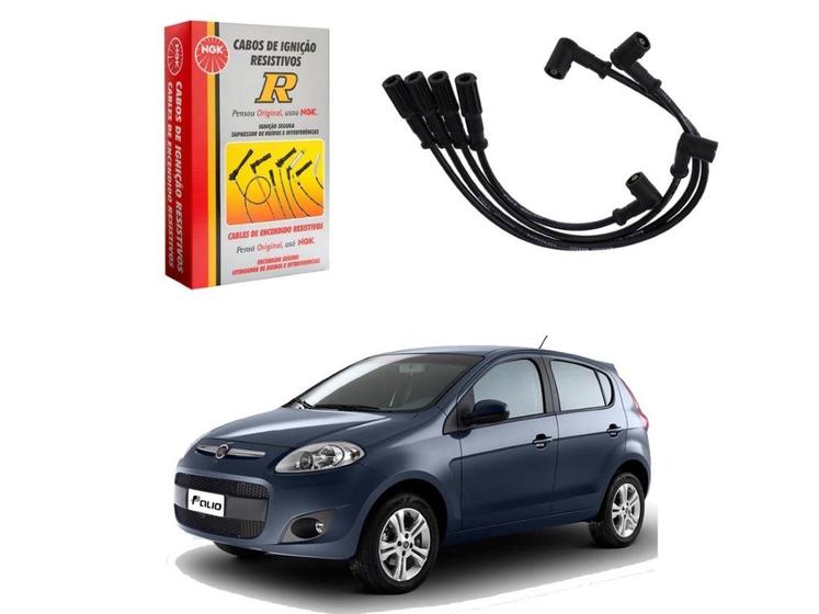 Cabo de vela ngk fiat palio 1.0 8v evo 2012 a 2018 Menor preço em Cabo de vela ngk fiat palio 1.0 8v evo 2012 a 2018