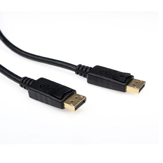 Imagem de Cabo Displayport 1.2 4k 2 Metros Blindado Tblackrox