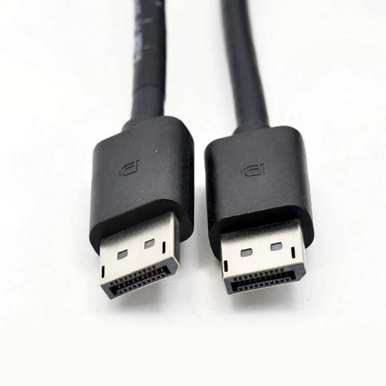 Cabo displayport 1.2 macho 1,80 metros fy Menor preço em Cabo displayport 1.2 macho 1,80 metros fy