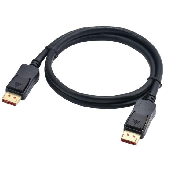 Cabo Displayport 1.4 Freesync 8K 1.8M 144Hz + Trava Blindado Menor preço em Cabo Displayport 1.4 Freesync 8K 1.8M 144Hz + Trava Blindado
