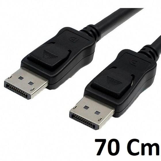 Imagem de Cabo Displayport Displayport 70 Cm Cabo Dp Dp 1.2 4k 60 Hz