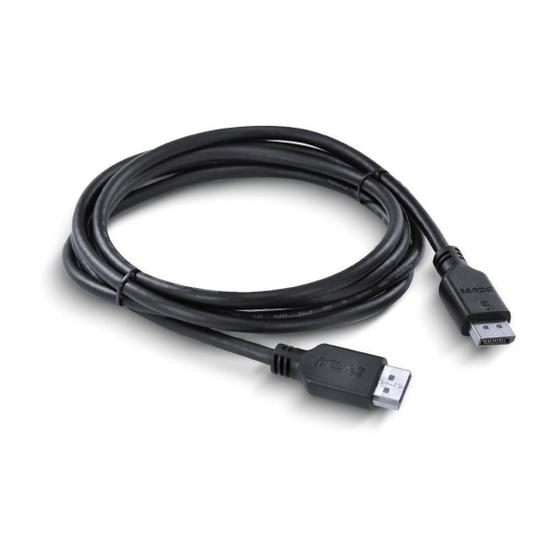 Imagem de Cabo Displayport Macho Para Displayport Macho 2 Metros V1.2