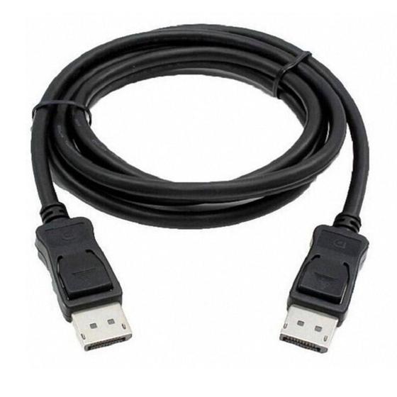 Imagem de Cabo Displayport Macho x Displayport Macho V1.2 4k 1.5 Metros