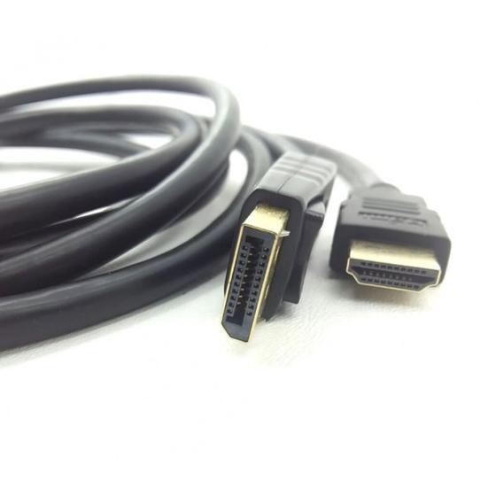 Menor preço em Cabo Displayport Macho X HDMI Macho de 3 Metros