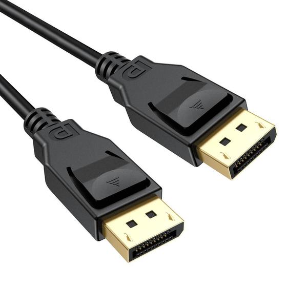 Imagem de CABO DISPLAYPORT x DISPLAYPORT 1,8M 4K JC-DP1.8 F3