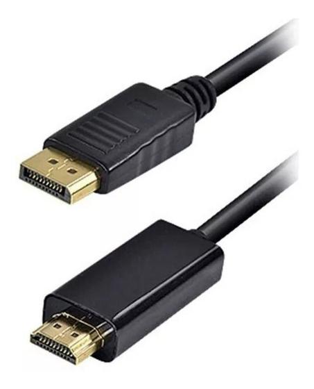 Imagem de Cabo Displayport X Hdmi Macho 1,8 Metros Plug And Play