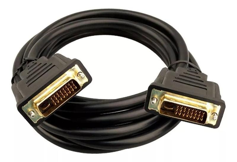 Imagem de Cabo Dvi D Macho (24+1) Macho 1,80 Metros Ponta Gold 244Mhz