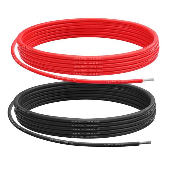 Imagem de Cabo Elétrico de Silicone 14 AWG (2,07 mm²) - 6 Metros