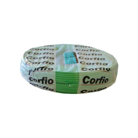 Imagem de Cabo Elétrico Flexível Corfio 6mm 750v Rolo 100m Verde