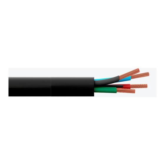 Imagem de Cabo Elétrico Preto 1kv Com 45 Metros Pp 5x2,50mm