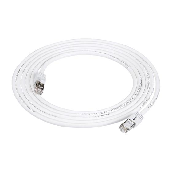 Imagem de Cabo Ethernet Amazon Basics Cat 7 RJ45 (3m) - Branco