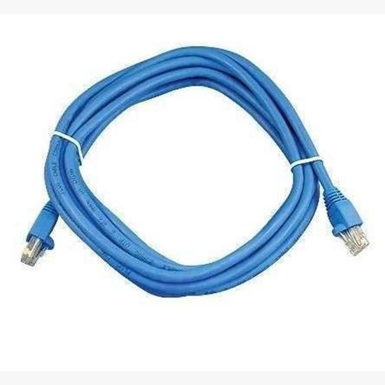 Imagem de Cabo Ethernet CAT-5e Azul 15m Trançado
