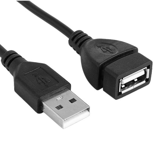 Imagem de Cabo extensão usb 2.0 com filtro macho x fêmea de 1,50 mts