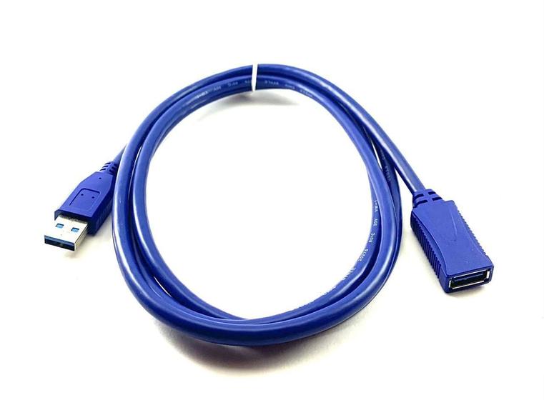 Imagem de Cabo Extensão USB 3.0 3mts metros Cabo usb macho x femea